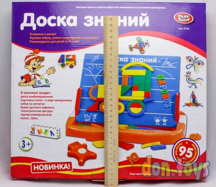 Двусторонняя магнитная Доска знаний, арт. 0709, фото 10