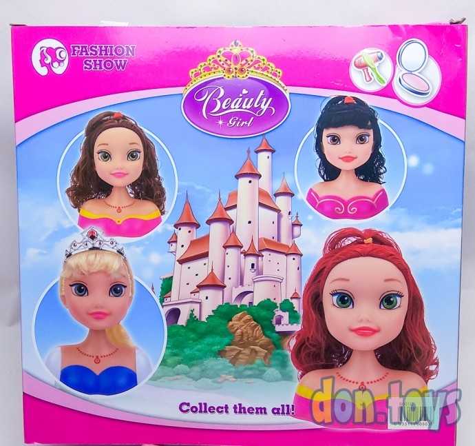 Манекен для создания причесок Скрипка, расческа, арт. 6601C, фото 3