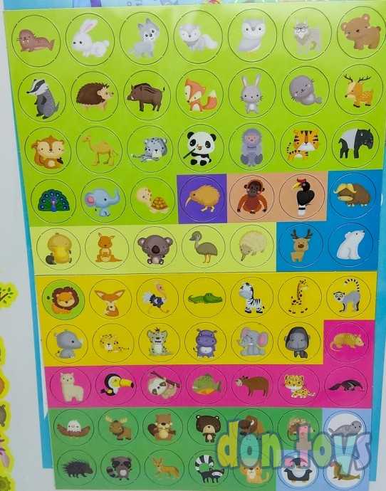 Игра магнитно-маркерная "Карта мира для малышей. Животные" арт. 03871, фото 6