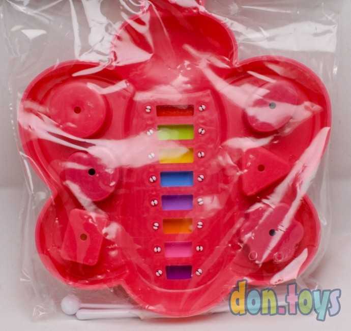 Музыкальная игрушка металлофон «Бабочка», с сортером, арт. 6980910, фото 4