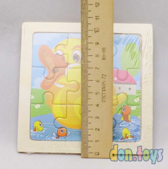 Деревянная пазл-рамка "УТЕНОК", 9 элементов, арт. G45, фото 2