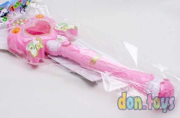 Палочка электрифицированная, Сердце, 33 см, свет, фото 5