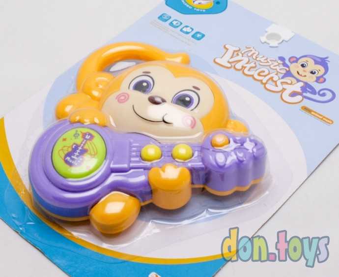 Музыкальная игрушка Обезьянка, свет, звук, арт. 855-59 A, фото 5
