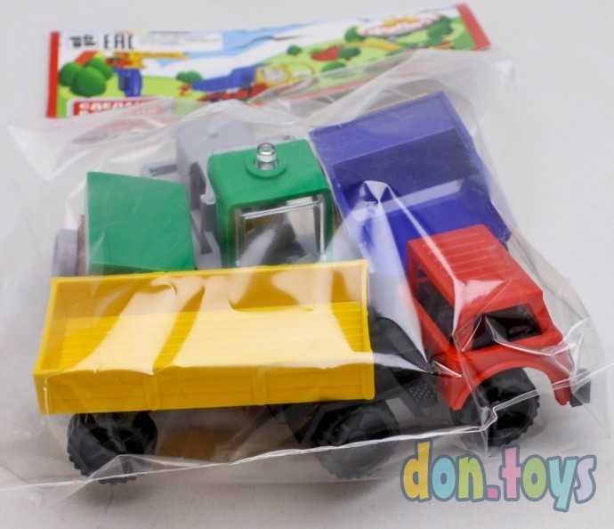 Набор машин Спецтехника 4 шт., арт. С-88-Ф, фото 7