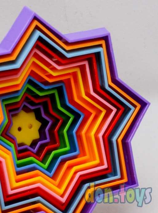 Головоломка "Звезда" на батарейках со светом, арт.G1015A, фото 8