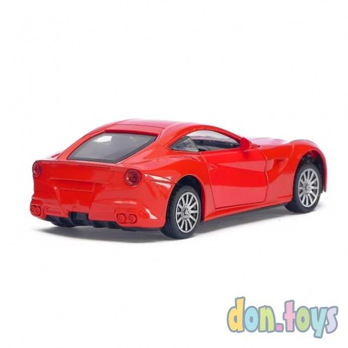 Машина металлическая «Спорткар», инерционная, свет и звук, масштаб 1:30, арт. 1740062, фото 6
