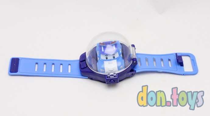 АКЦИЯ 20% скидки Детские часы с машинкой на радиоуправлении Poli, арт. 7776, фото 4