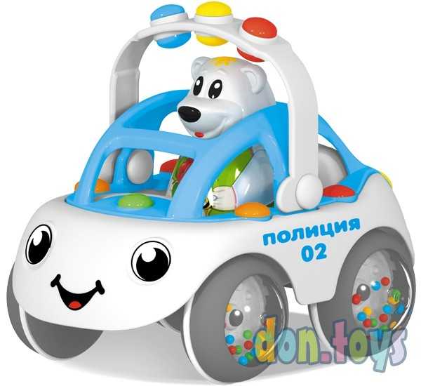 Машинка Пышка Полиция арт.01953, фото 3
