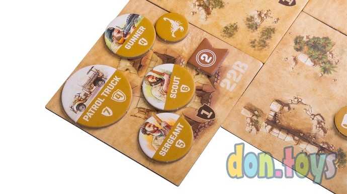 Настольная игра Неустрашимые: Северная Африка, фото 3