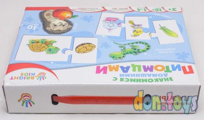 BRIGHT KIDS. Пазлы. Знакомимся с домашними питомцами, арт. ИН-7619, фото 6