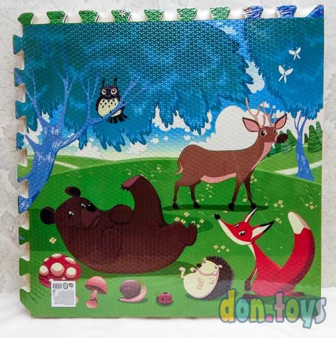 Коврик-пазл Лесные жители, 4 шт., арт. AN03065, фото 10