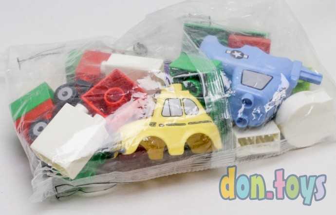 Конструктор Тачки, две машинки, 25 деталей, арт. 5115, фото 8