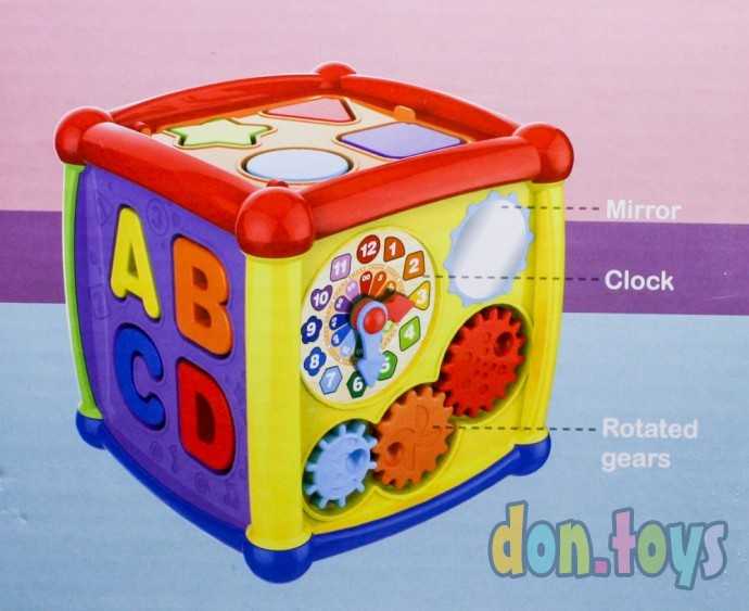 Куб Логический звуковые и световые эффекты, мелодии, арт.НЕ 0520, фото 8