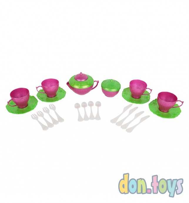 Игровой набор посуды Волшебная Хозяюшка в сетке, фото 4