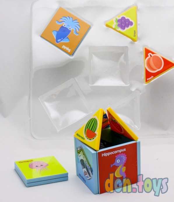 Конструктор магнитный для малышей 18 деталей, арт. HD 351 А, фото 3