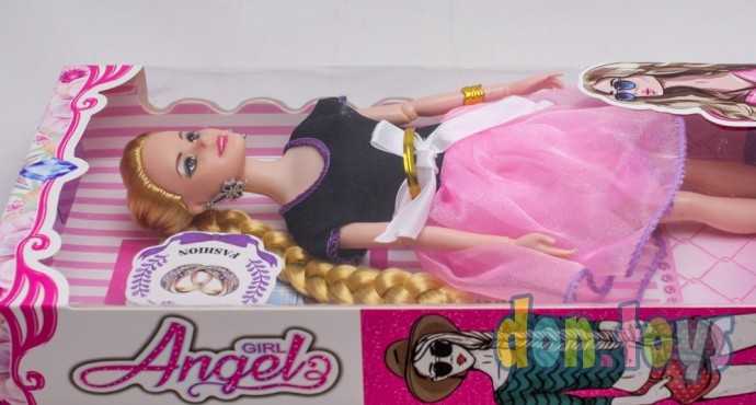 Кукла Анжела, в платье с пышной юбкой, арт. 6677, фото 4