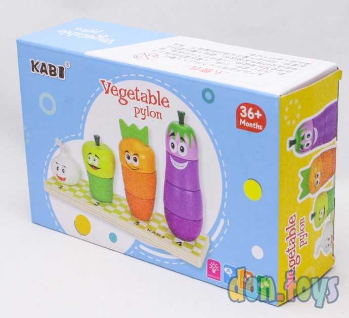 Деревянная Логическая пирамидка, арт. M 02953, фото 5