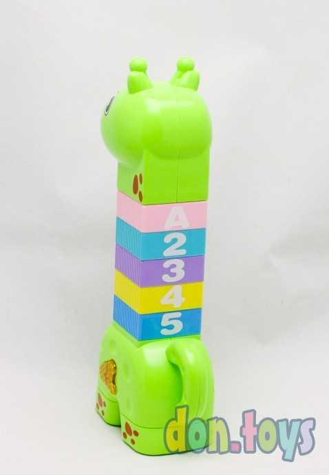 Пирамидка Жираф со светом и звуком (15157), фото 6