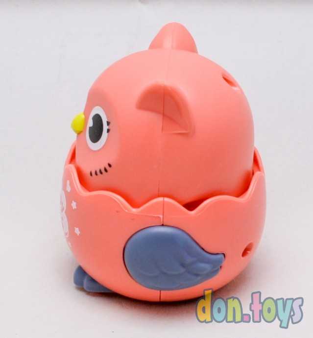 Игрушка инерционная «Совушка», (цвет серый) в переноске, двигается от нажатия, арт. 5296556, фото 11