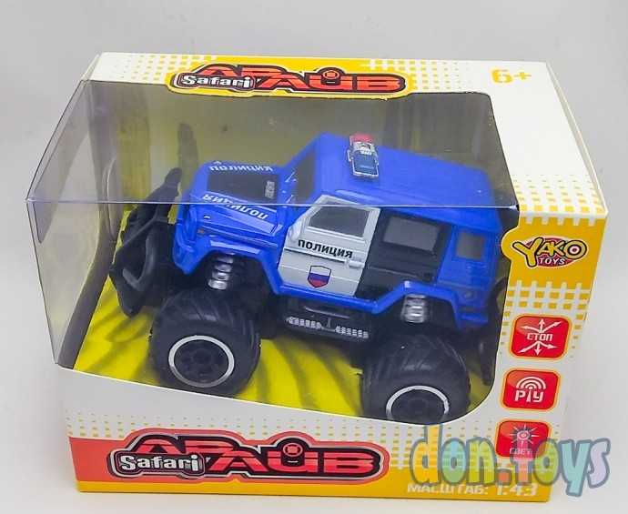 Машинка на р/управлении Внедорожник полиция, 12 см, арт.M6486, фото 2