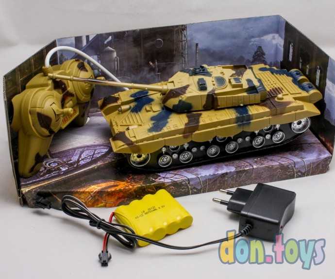 Танк Спецназ на р/управлении, звук, аккумулятор, арт. 163-R7035A, фото 1