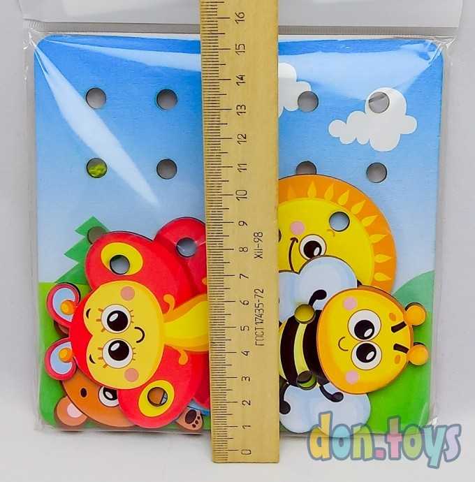 Деревянная шнуровка Солнечная полянка, арт. 4969872, фото 2