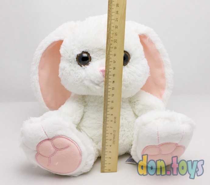 Мягконабивная игрушка Aurora Зайка 30 см, арт.524484, фото 3