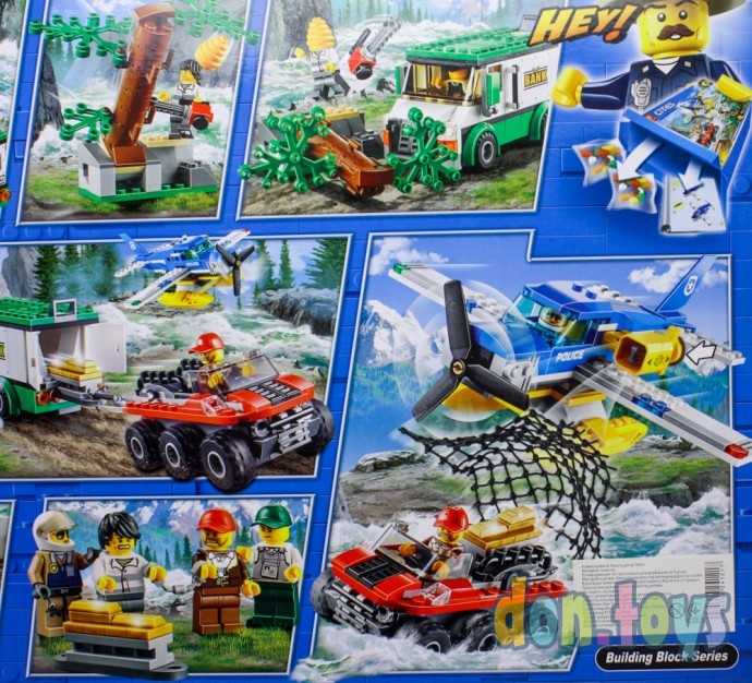 Конструктор Bela "Citles" 10864, Ограбление у горной речки, 409 деталей (аналог Lego City 60175), фото 7