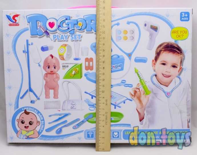 Набор Доктора с капельницей и носилками без пупса, арт.E6031A, фото 4