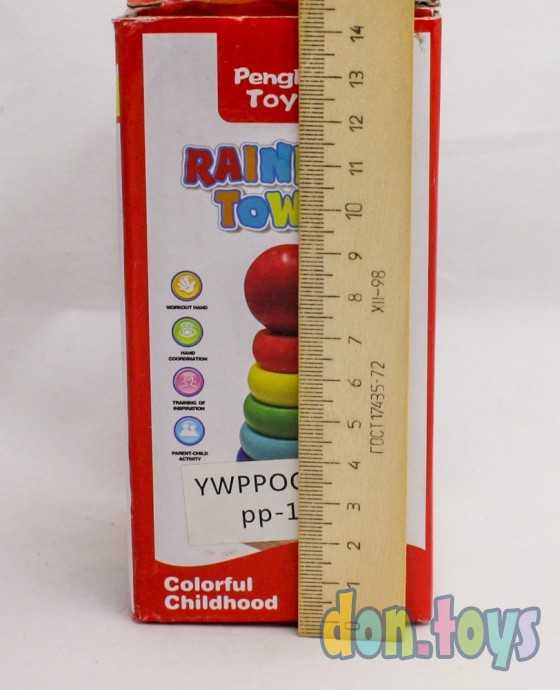 Деревянная пирамидка Семицветик, арт. 1030028, фото 2