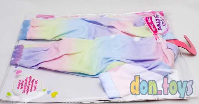 Одежда для пупса «Единорог» кигуруми, арт. 6961647, фото 5