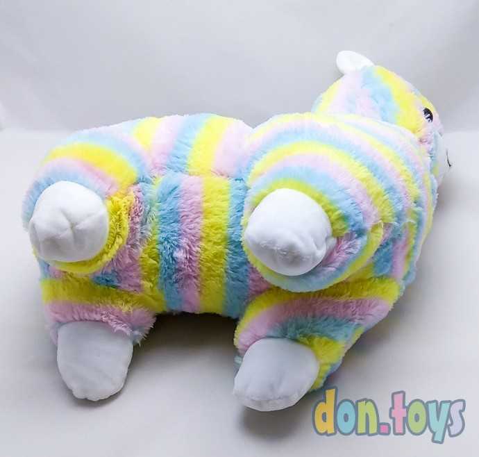 Мягкая игрушка Лама, радужная, 50 см, фото 7