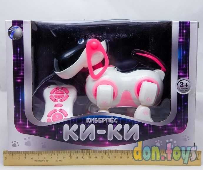 Робот радиоуправляемый, интерактивный «Киберпес Ки-Ки», русское озвучивание, световые эффекты, цвет, фото 3