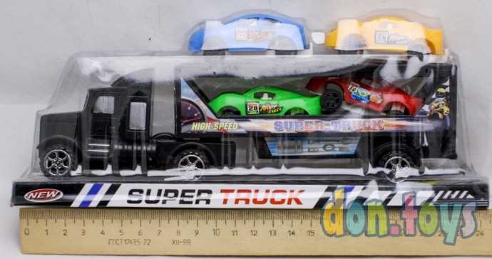 Машина Автовоз, 4 машинки под слюдой, арт. 803-1, фото 2