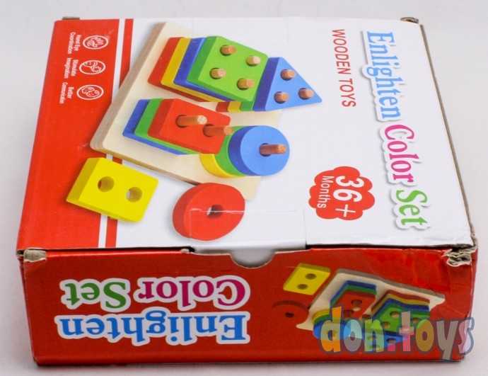 Сортер Доска с геометрическими фигурами, фото 4