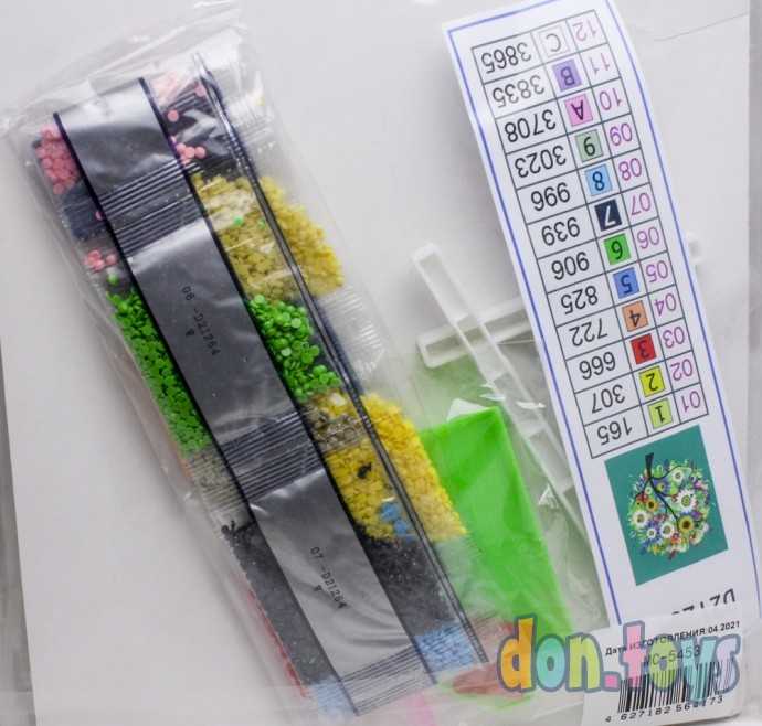 Алмазная мозаика Цветочное дерево, на картоне, арт.5453, фото 4