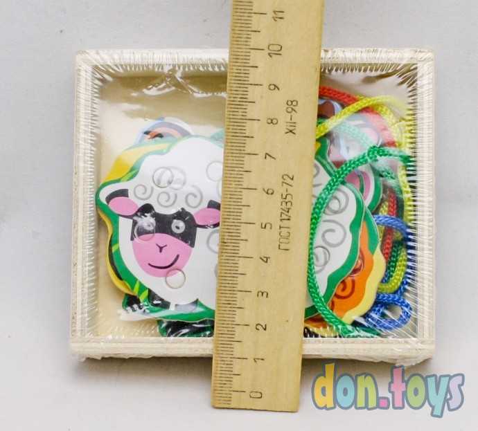 Шнуровка в коробке "Весёлые зверята", 4 шт., арт. 2529786, фото 3
