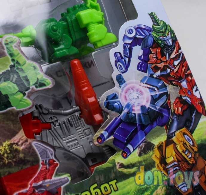 Набор роботов «Динозавры», 5 предметов, собираются в 1 робота, арт. 6831456, фото 8