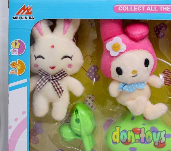 Карусель на кроватку заводная с мягкими игрушками, фото 2