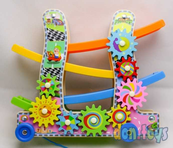 Автотрек 3в1 «Каталка + крутилка + автотрек», арт. 5374999, фото 5