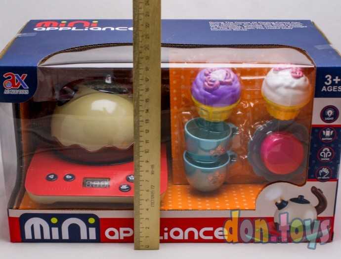 Чайный набор на батарейке (свет, пар), арт. 6719A, фото 4