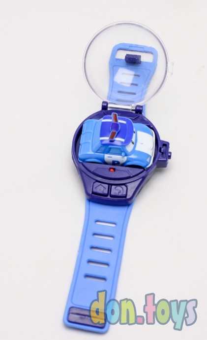 АКЦИЯ 20% скидки Детские часы с машинкой на радиоуправлении Poli, арт. 7776, фото 7