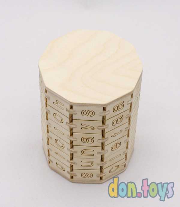 Буквенный цилиндр с английскими буквами (ручная работа), фото 11