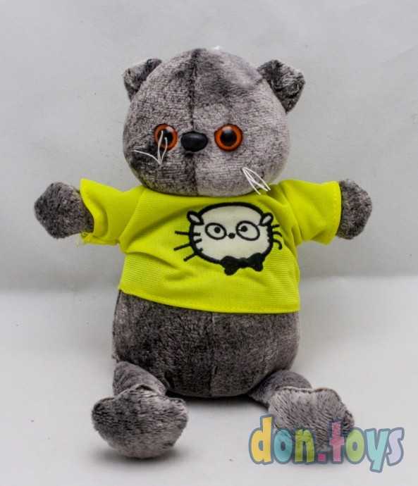 Кот в футболке 24 см, фото 1