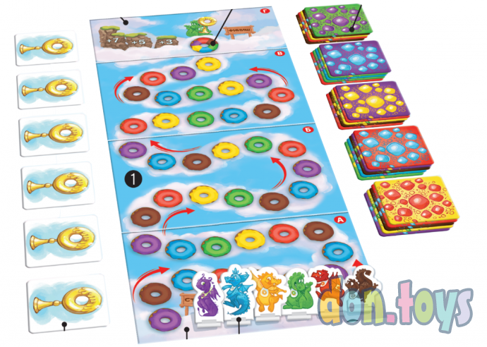 Настольная игра Летели дракончики, фото 5
