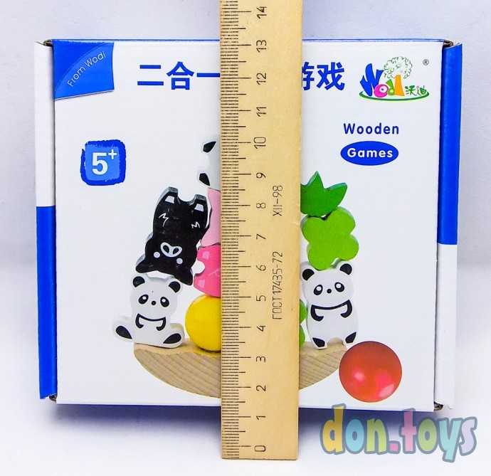 Развивающая игра балансир «Животные, растения и шарик», фото 3