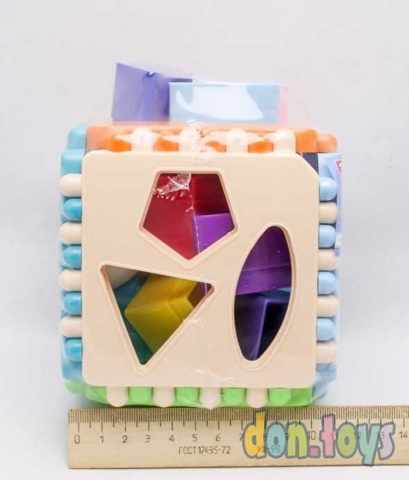 Логический куб сортер, арт. 01307, фото 2