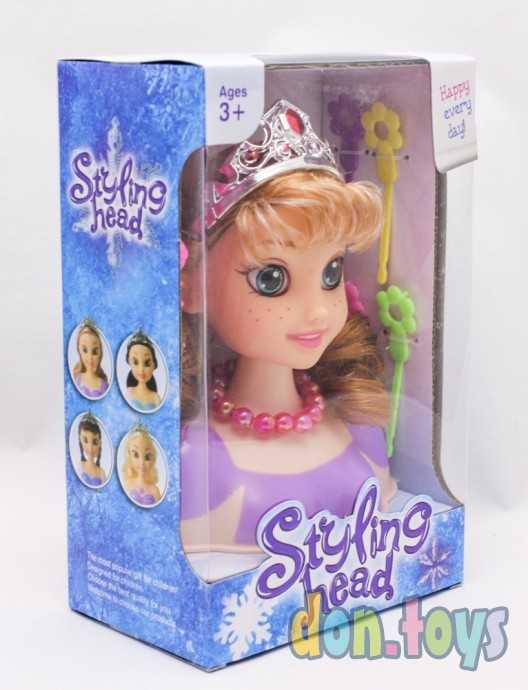 Голова куклы для создания причесок с аксессуарами, арт. B1707114, фото 4