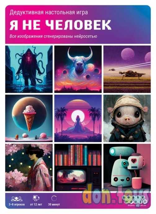 Настольная игра Я не человек, арт. арт. 915534, фото 3