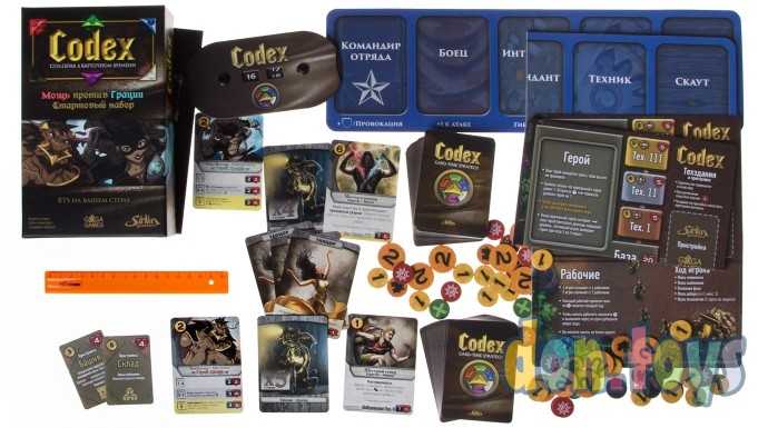 Настольная игра Карточная игра Codex. Стартовый набор (на русском), фото 3